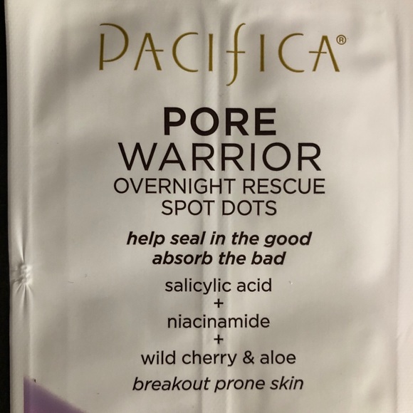 2x Pacifica Pore Warrior Overnight Rescue Spot Dots 12Ct For Breakout Prone Skin - Picture 2 of 3